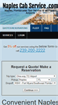 Mobile Screenshot of naplescabservice.com